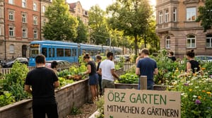 Urban Gardening am ÖBZ Bogenhausen: Mitmachen & Gärtnern
